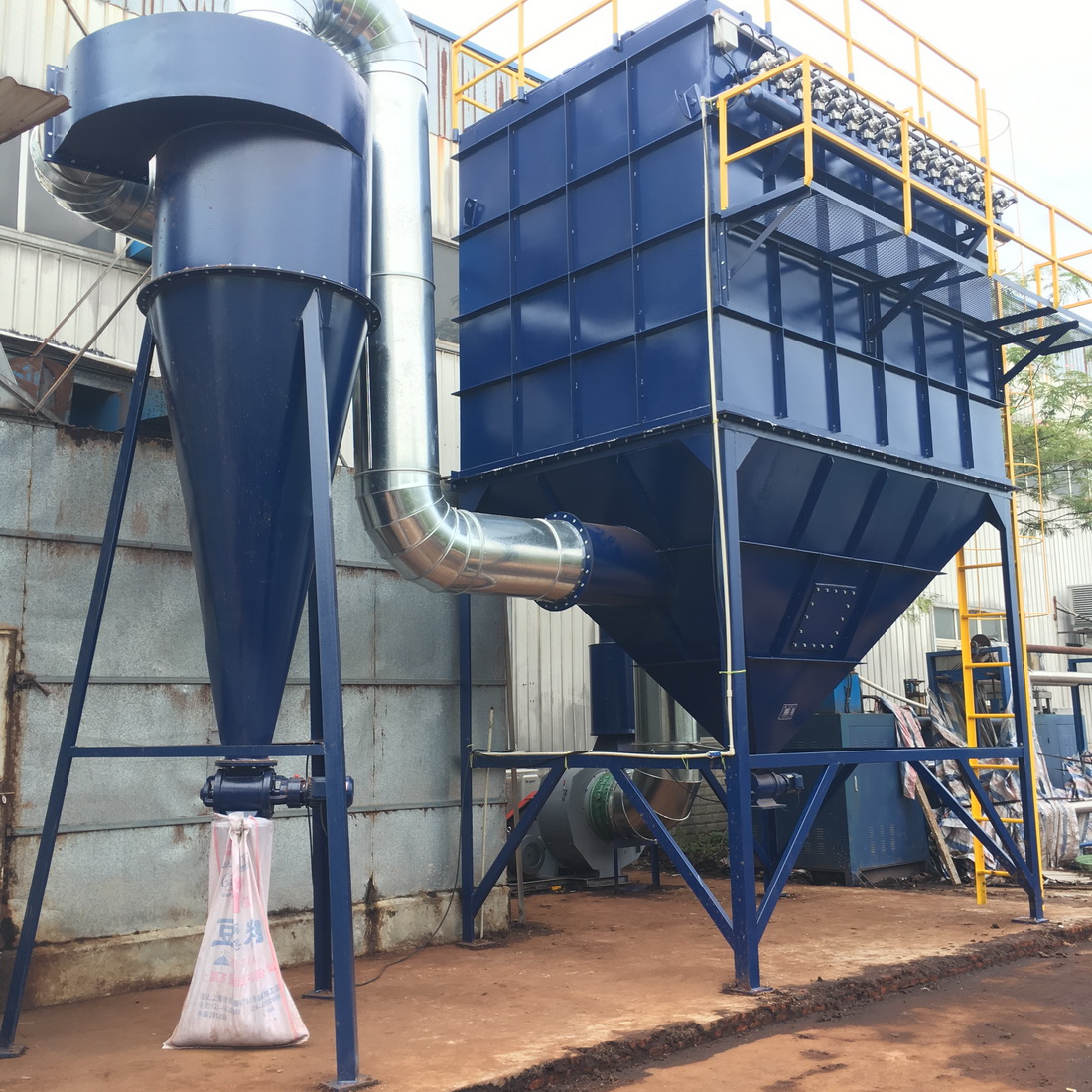 Pleated Bag Dust Collector System